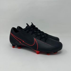 Nike Mercurial Vapor 13 Academy MG BLACK/BLACK/DARK SMOKE GREY Size 5.5 Youth